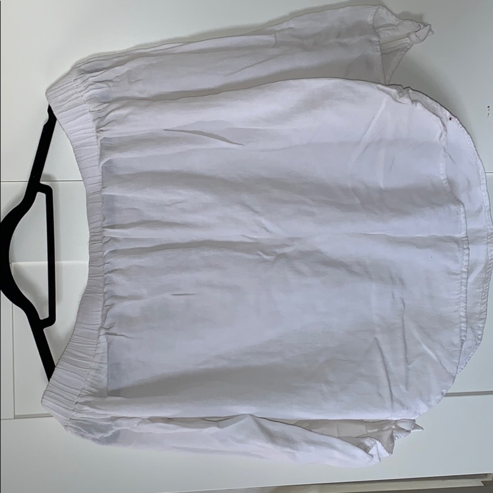Off the shoulder shirt
